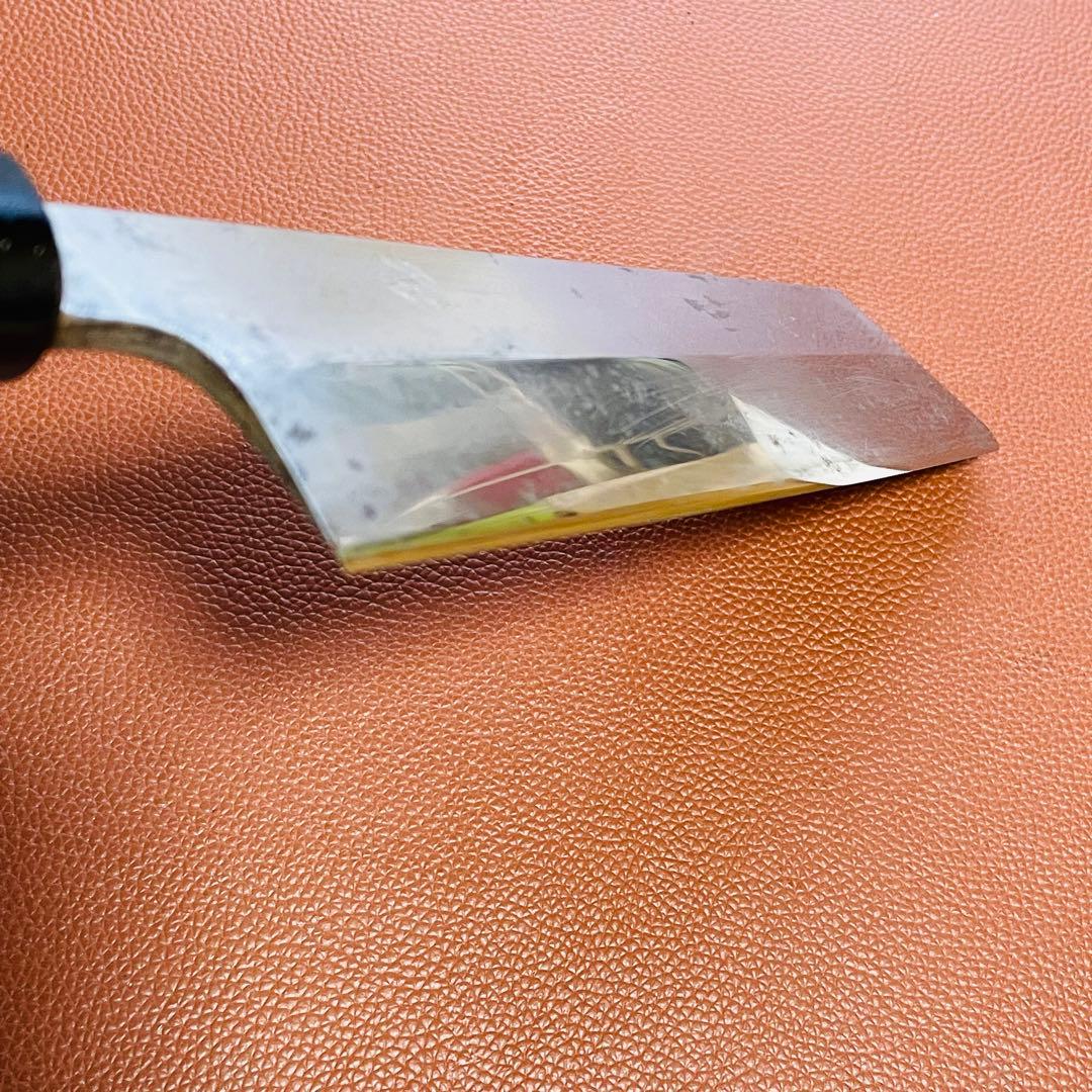 一竿子忠綱　薄刃包丁　刃渡り　180mm　手研ぎ済み