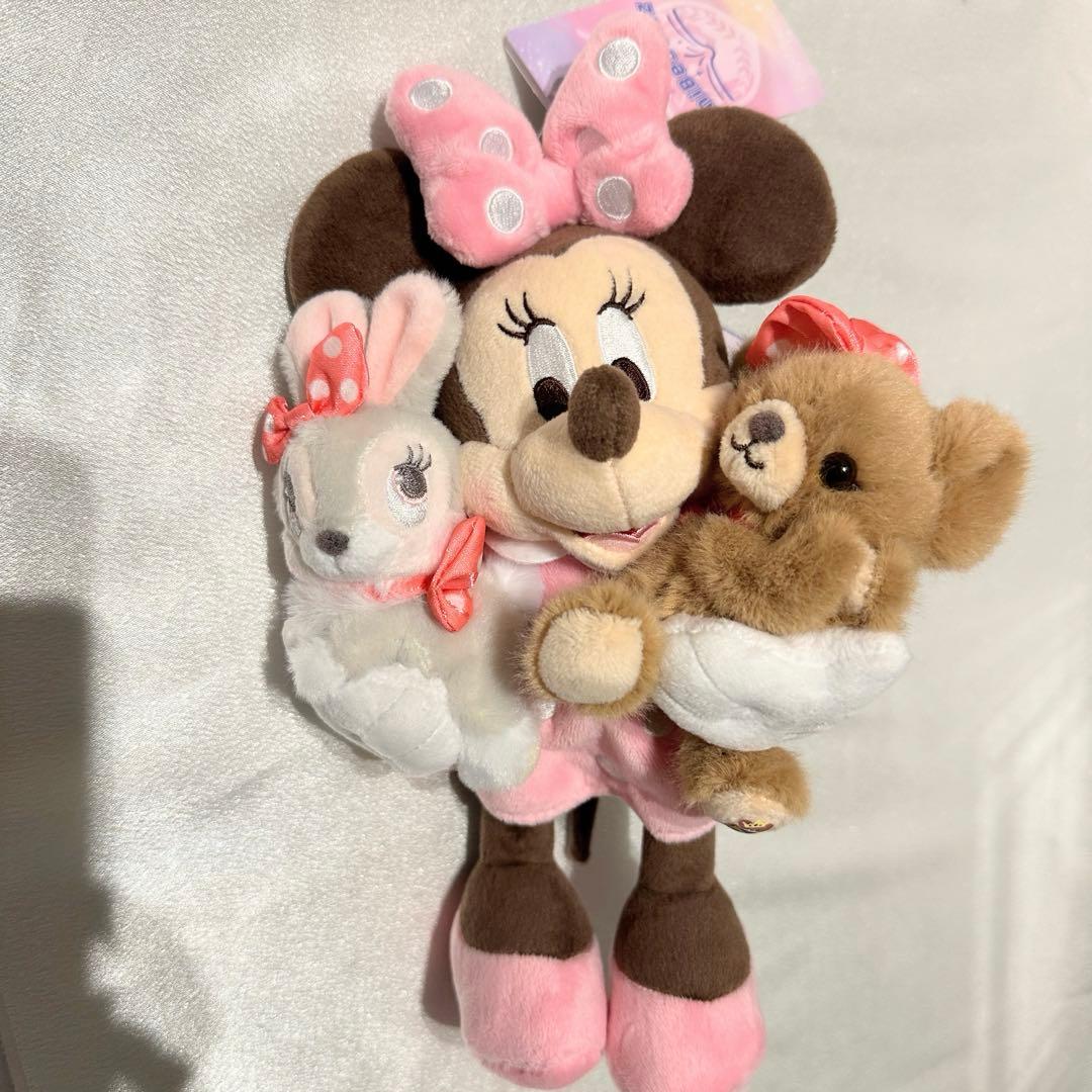 ユニベスティーズ エイン ラビット ミニー プリン ぬいぐるみ キーホルダー