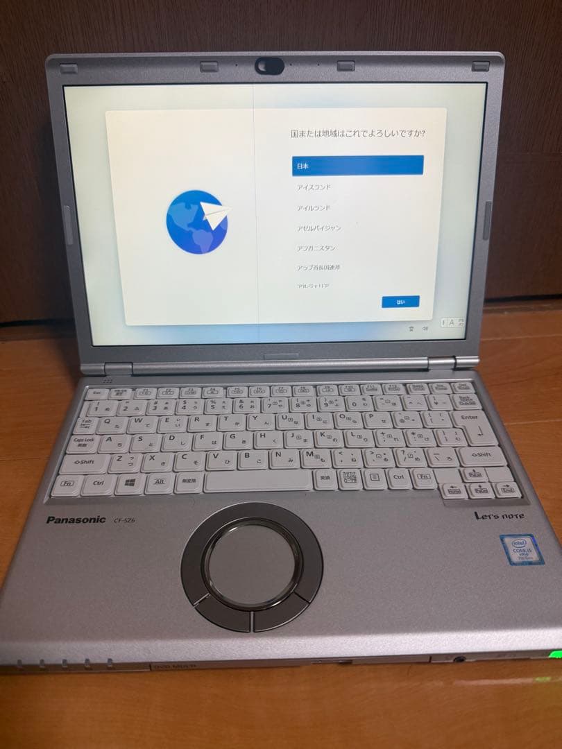 Windowsノート本体 Panasonic Let's note CF-SZ6