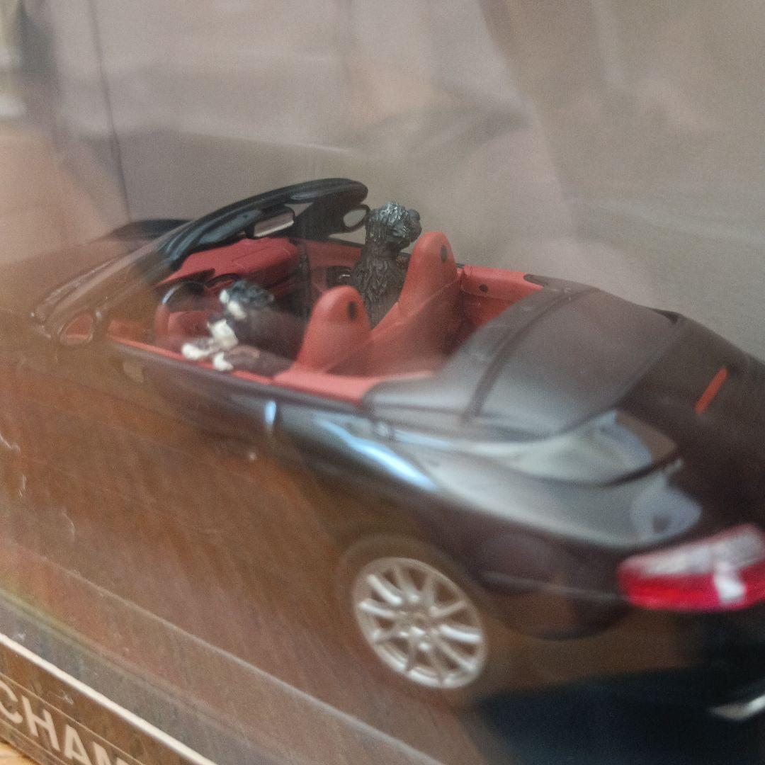 ミニチャンプス 1/43 ポルシェ 911 カブリオレ 2匹 犬付き① 限定