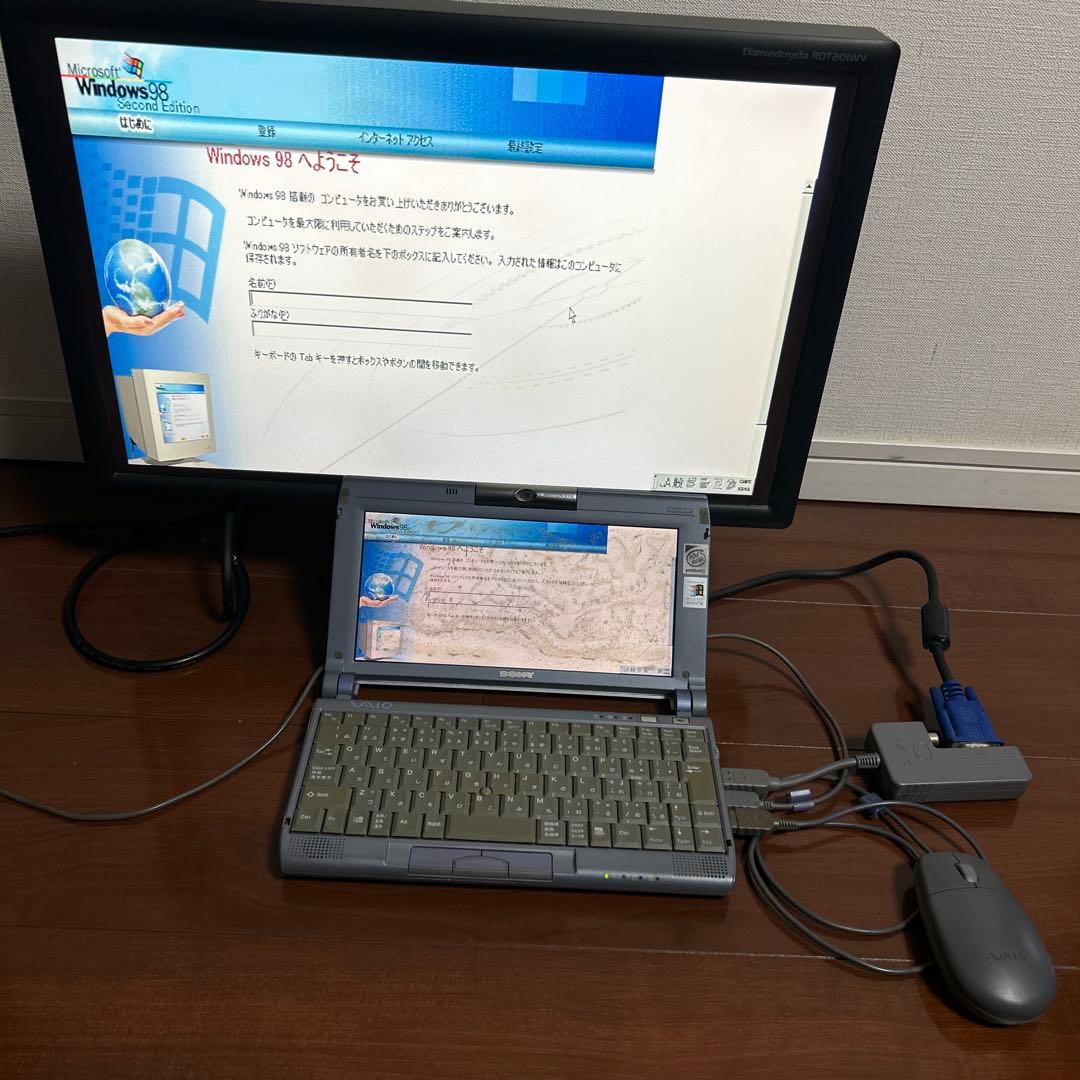 【ジャンク品】SONY VAIO PCG-C1XG/BP