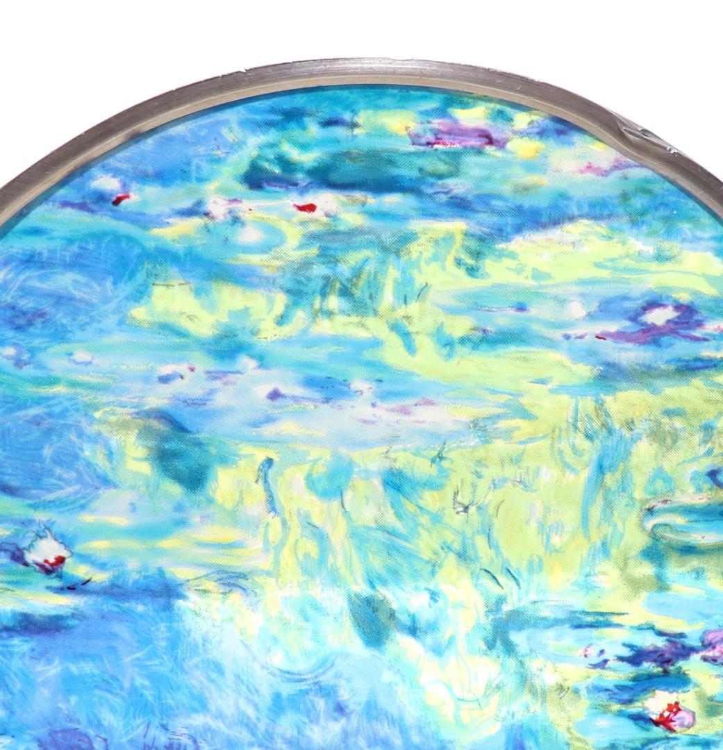 クロード・モネ ヴィンテージ ステンドグラス 睡蓮 ダラス美術館グラスマスターズ