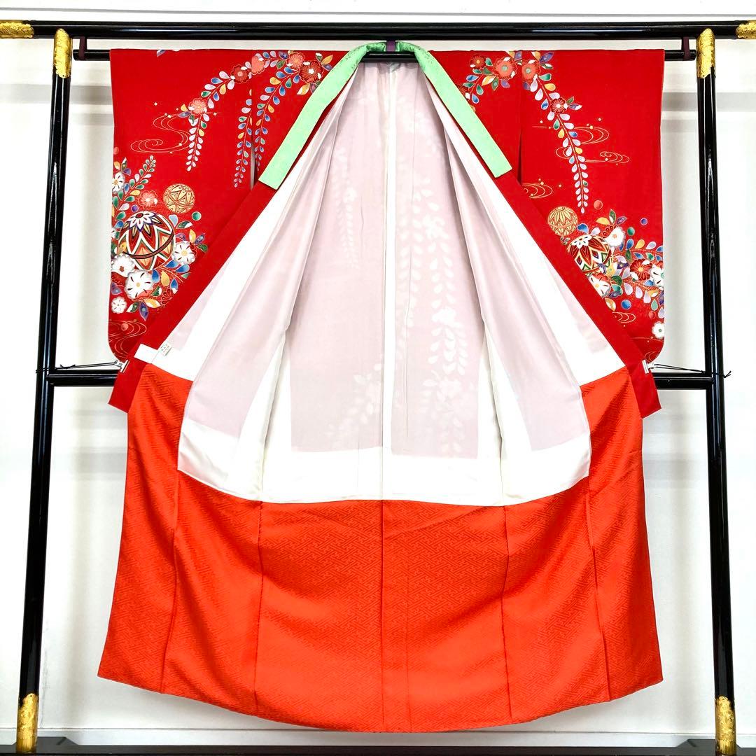 佐藤百合子です❣️【着物と帯 時流】O24303◇七五三 7才女の子着物◇