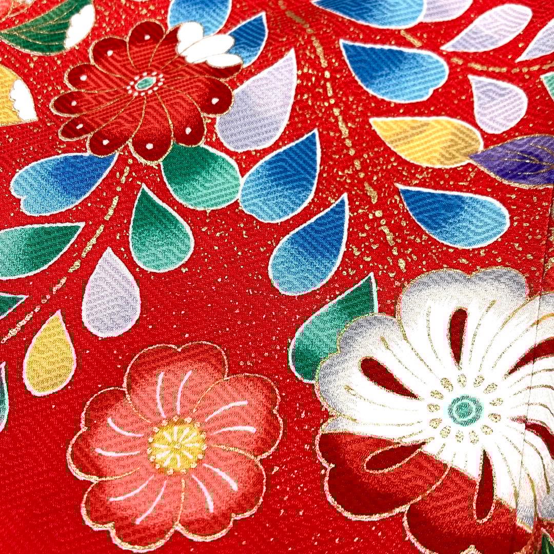 佐藤百合子です❣️【着物と帯 時流】O24303◇七五三 7才女の子着物◇