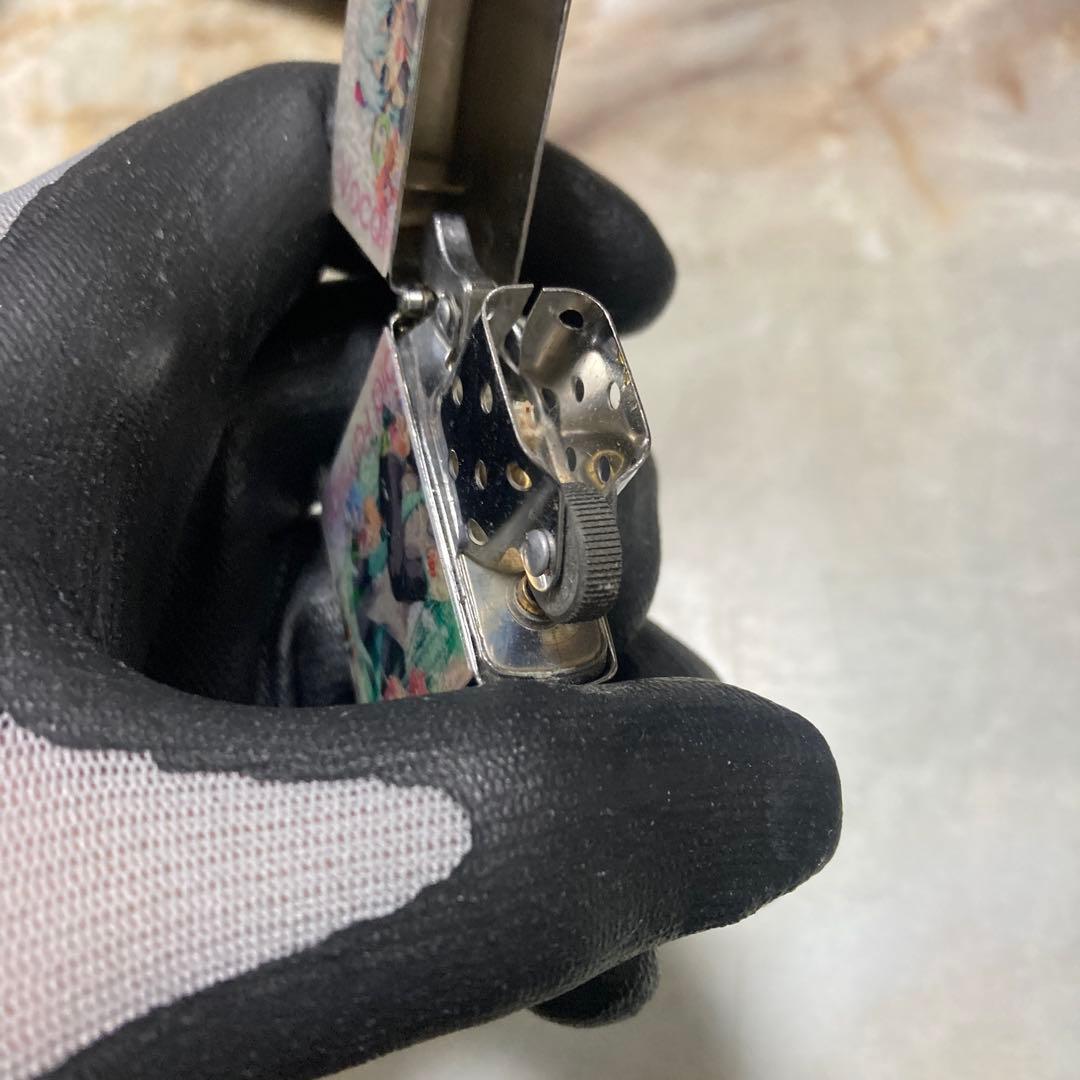 初音ミク vocaloid familiar zippo風　オイルライター　限定