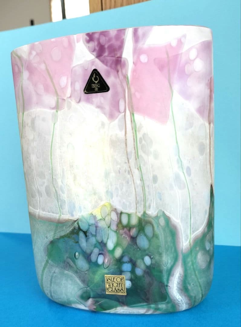 アイル・オブ・ワイト・グラス　フラワーベース(花瓶)　フラワーガーデンライラック