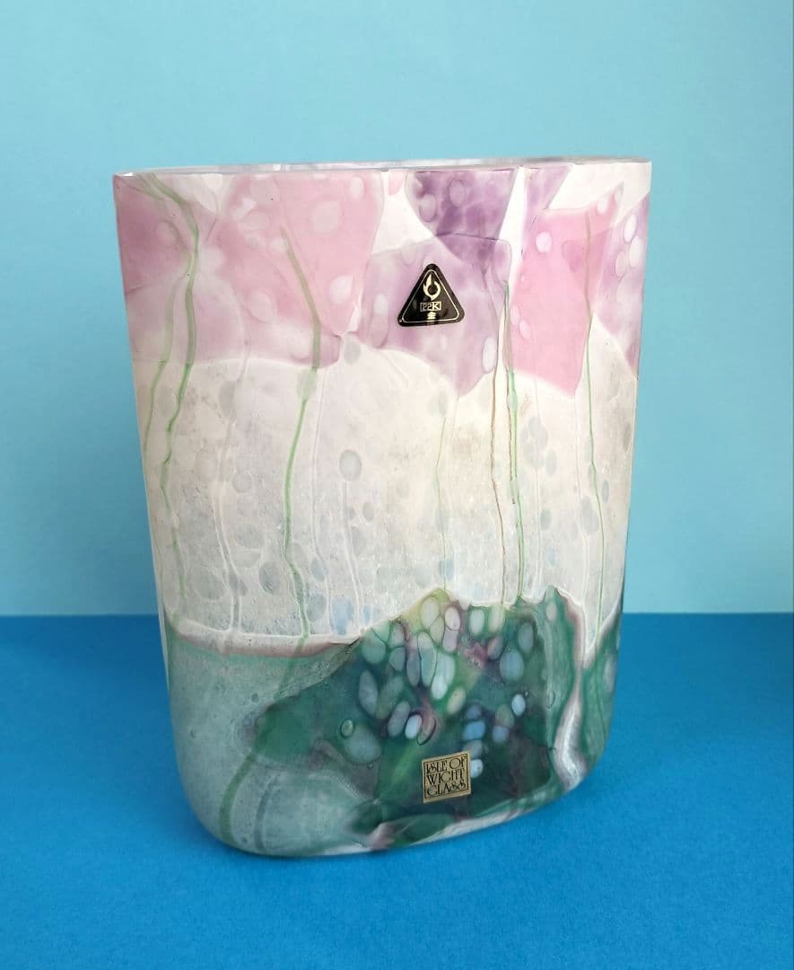 アイル・オブ・ワイト・グラス　フラワーベース(花瓶)　フラワーガーデンライラック