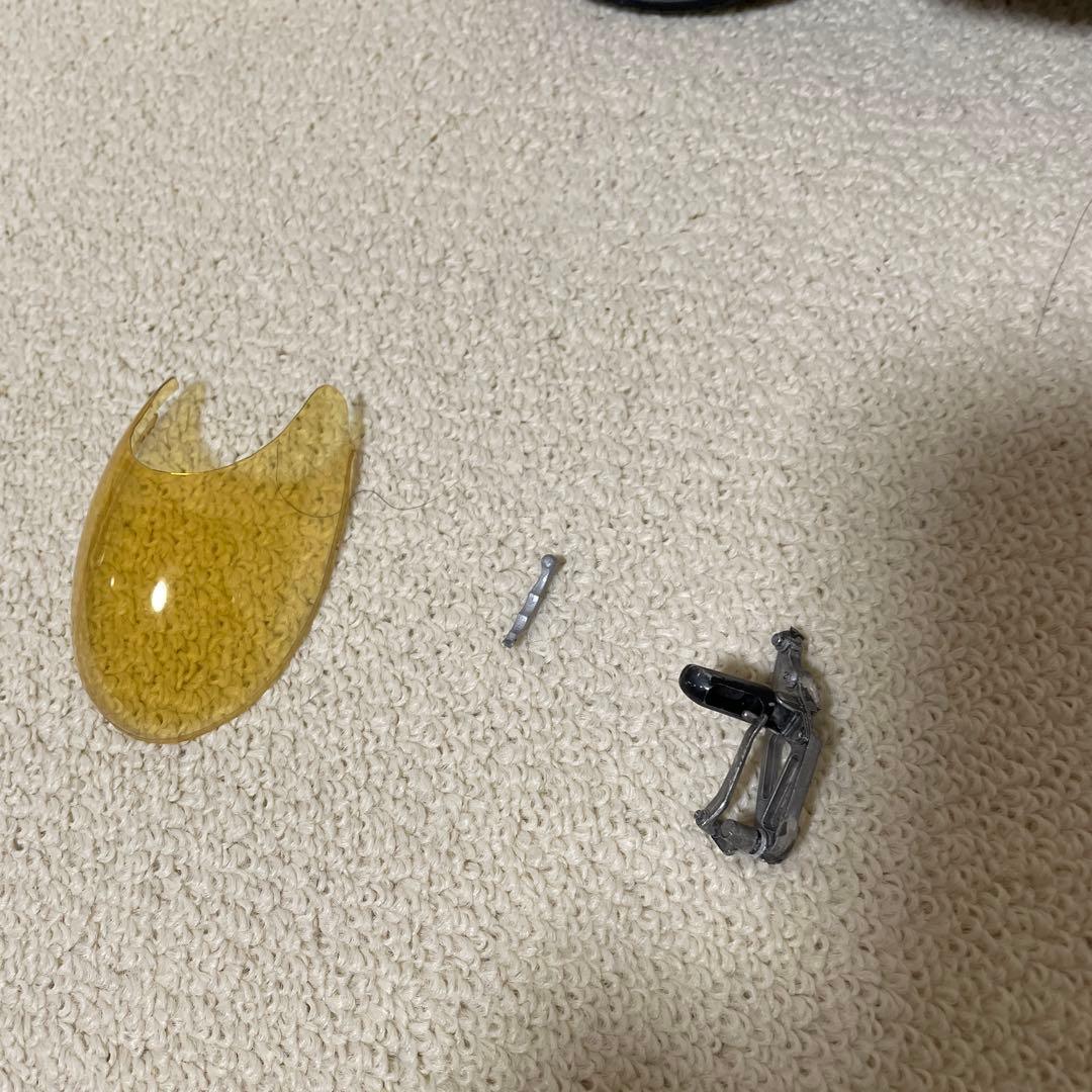 コトブキヤ1／6 サイクロン号　素人完成品（ジャンク品）仮面ライダー旧1号付き