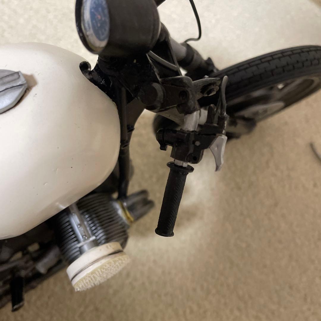 コトブキヤ1／6 サイクロン号　素人完成品（ジャンク品）仮面ライダー旧1号付き