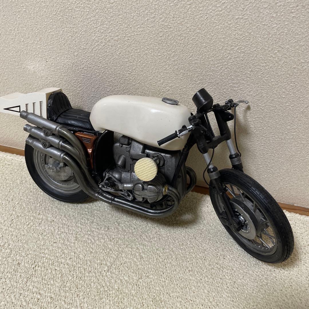 コトブキヤ1／6 サイクロン号　素人完成品（ジャンク品）仮面ライダー旧1号付き