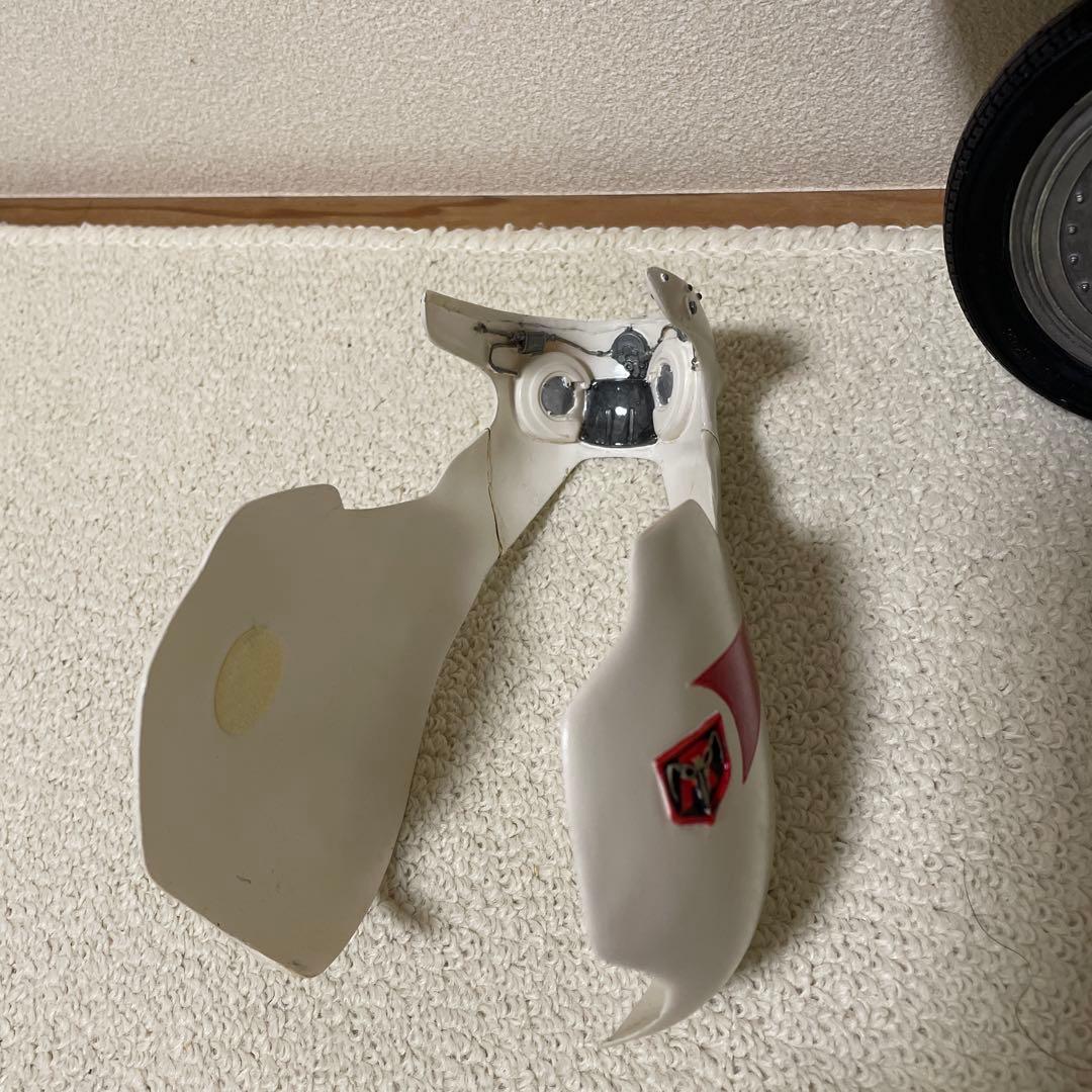 コトブキヤ1／6 サイクロン号　素人完成品（ジャンク品）仮面ライダー旧1号付き