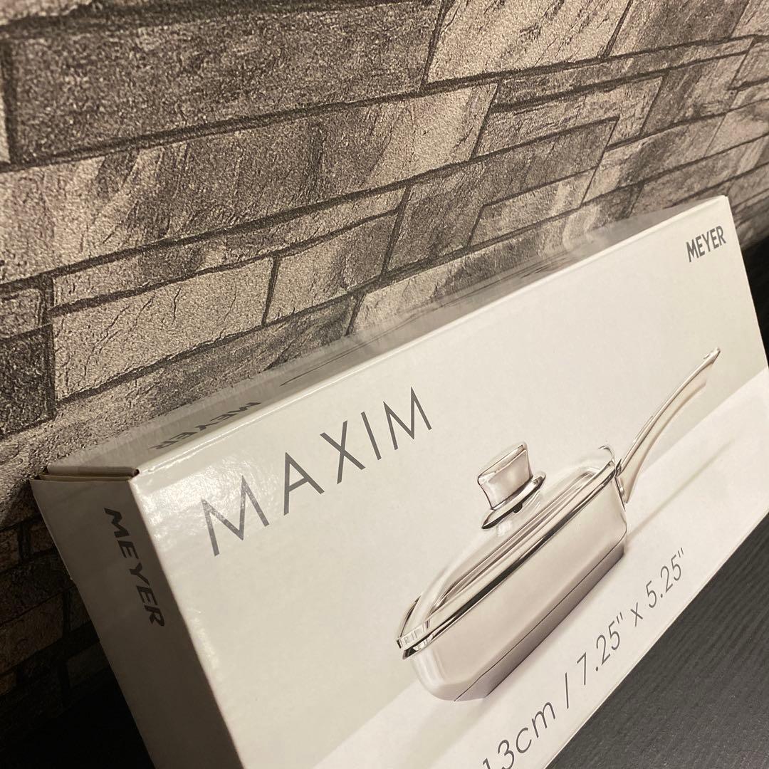 MEYER マイヤー マキシムSS蓋付エッグパン 18cm×13cm