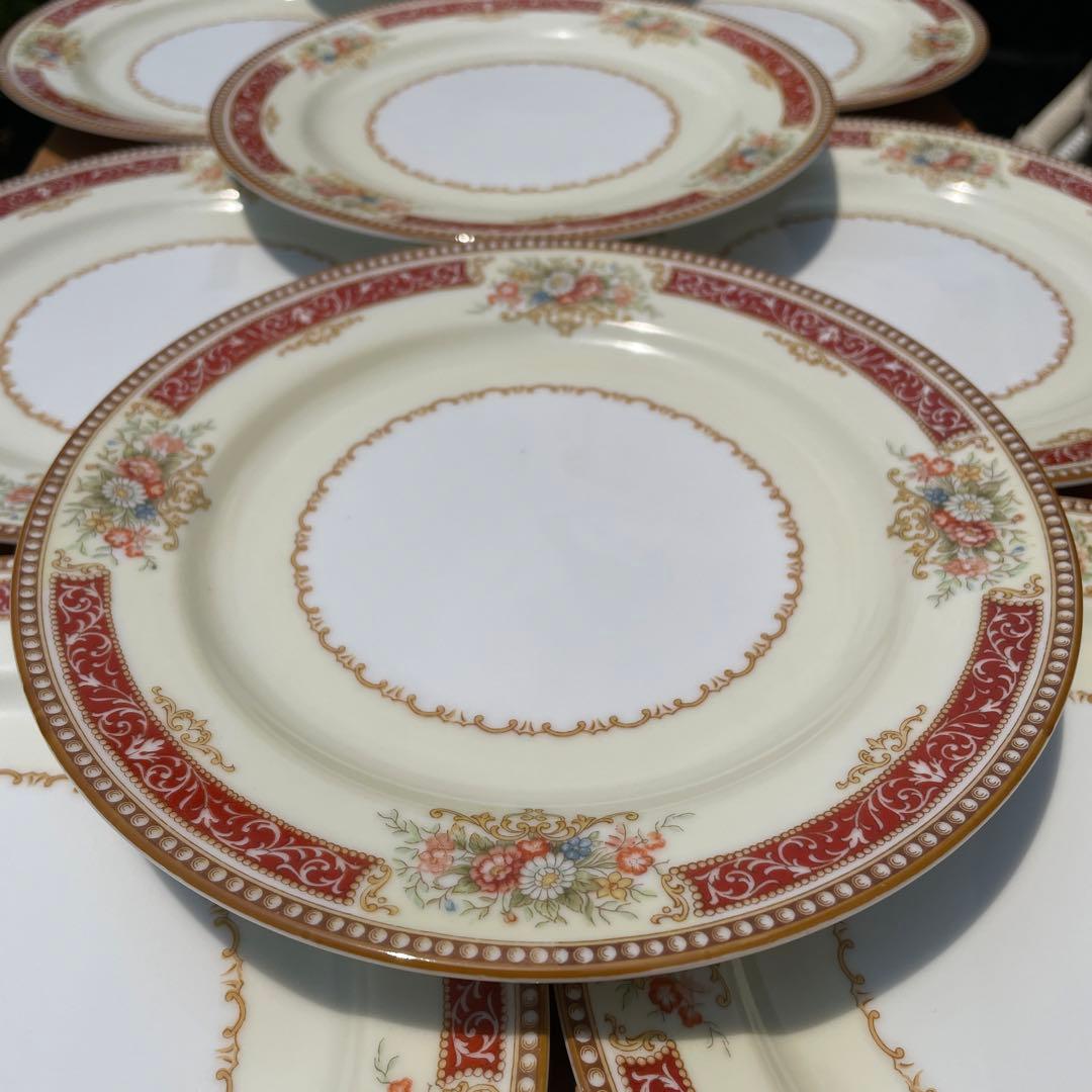 ノリタケ　Noritake　NIPPON TOKI KAISHA 　中皿　11枚