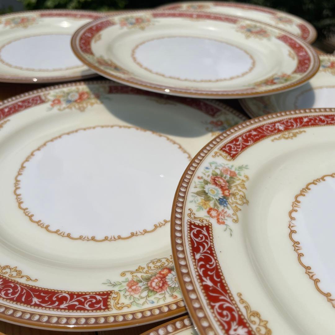 ノリタケ　Noritake　NIPPON TOKI KAISHA 　中皿　11枚