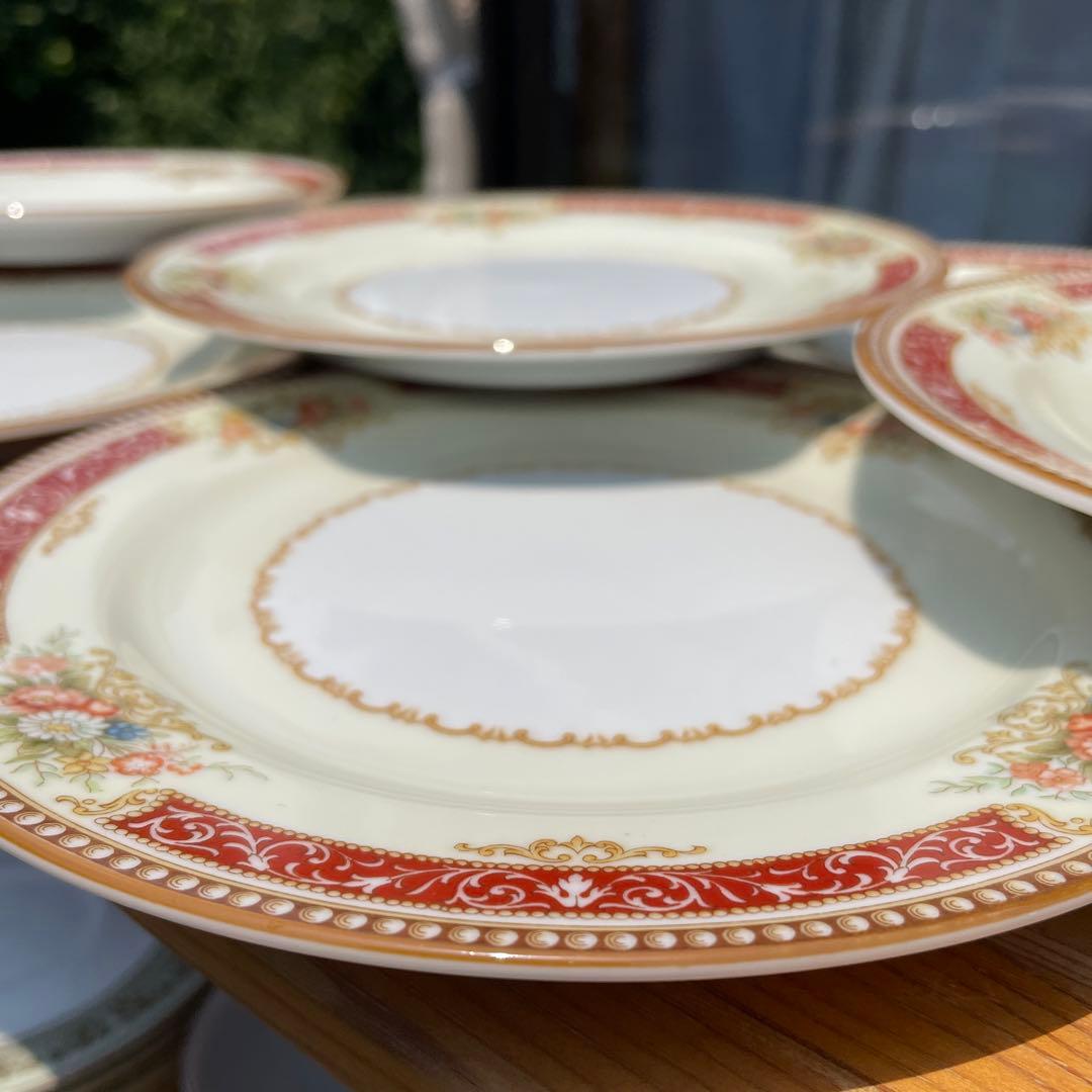 ノリタケ　Noritake　NIPPON TOKI KAISHA 　中皿　11枚