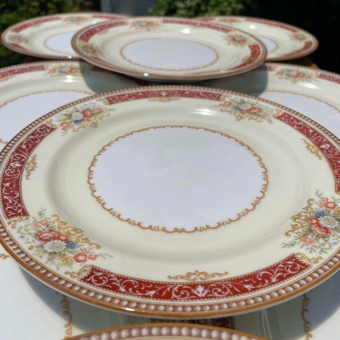 ノリタケ　Noritake　NIPPON TOKI KAISHA 　中皿　11枚