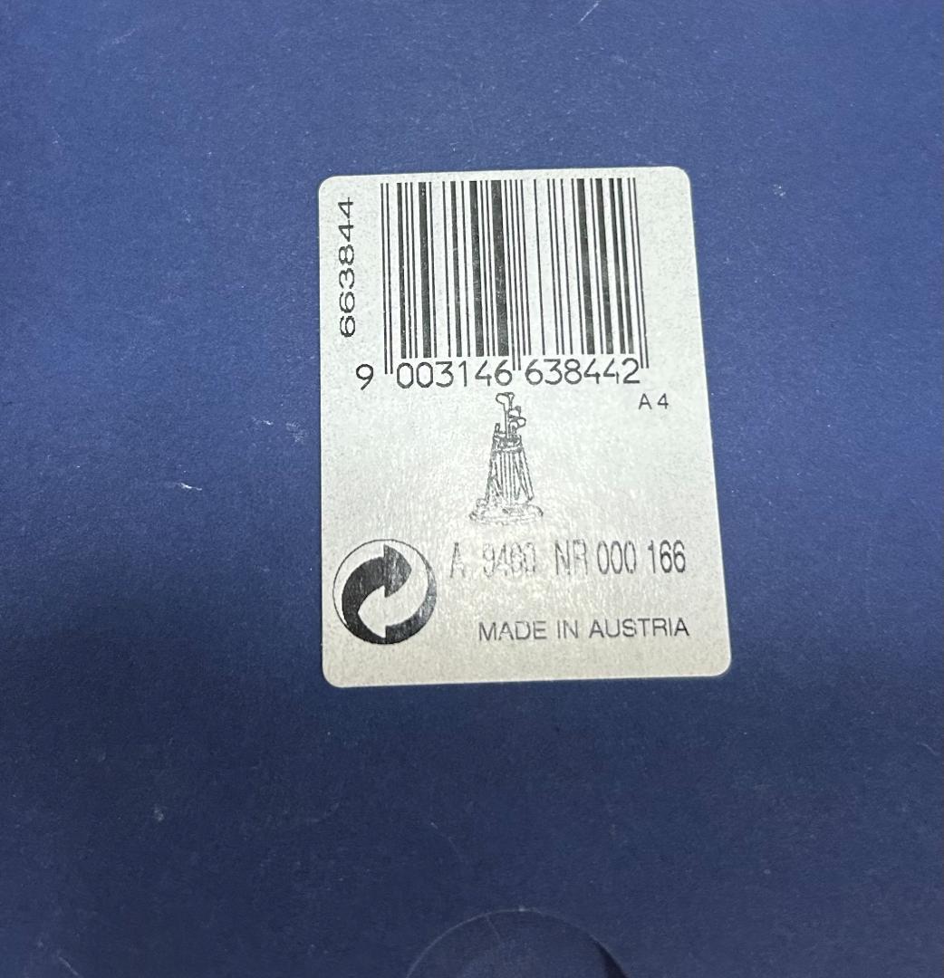 【美品】SWAROVSKI スワロフスキー ゴルフクラブ クリスタル 置物