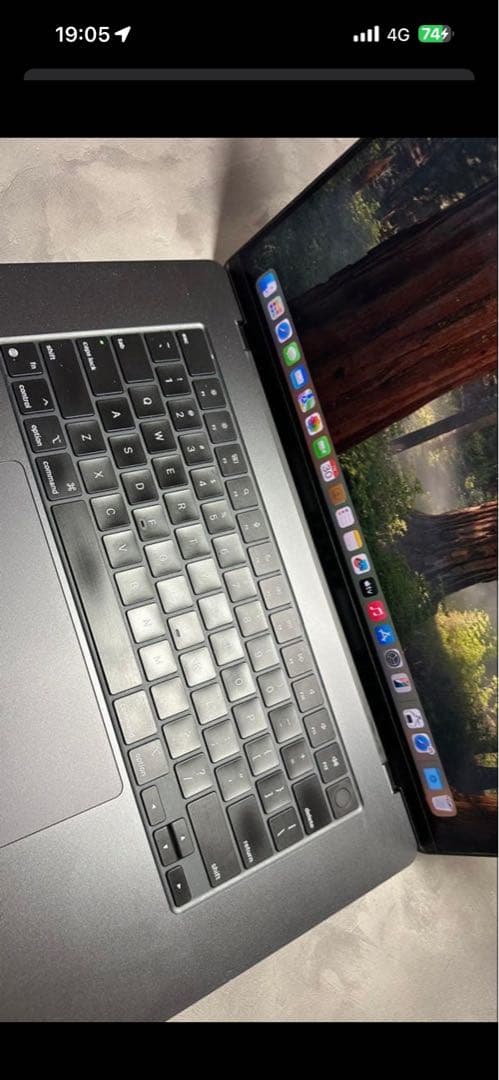 MacBook M3 Pro 16インチ USキーボード