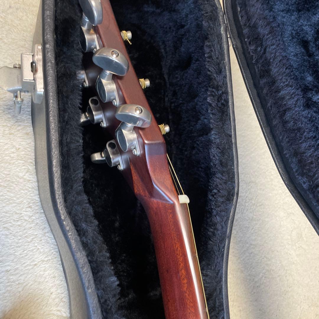 Aria AF-550BS 単板ギター専用ハードケース付き