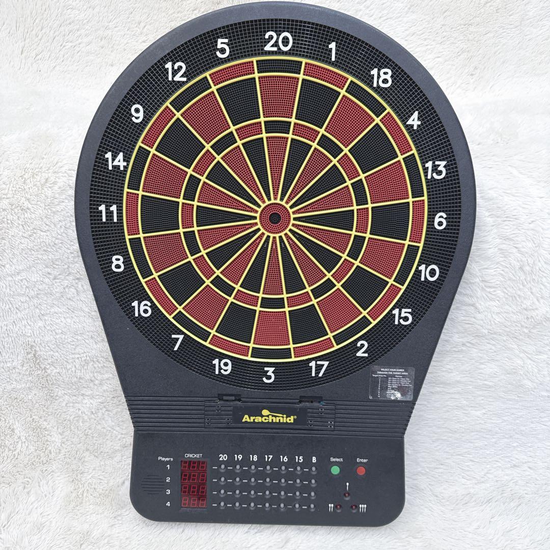 ダーツボード 電子ダーツボード 4人プレイ 電池式 ダーツ付き