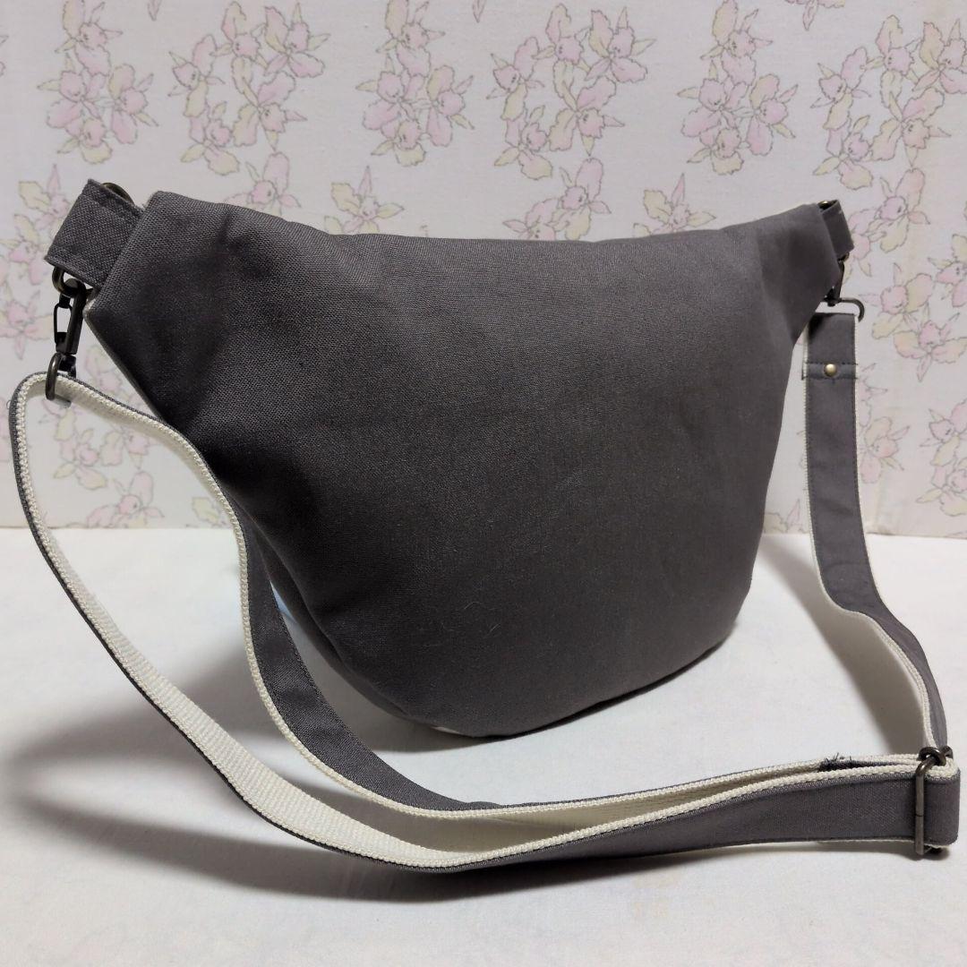 ハンドメイド バッグ 帆布 ボディバッグ ショルダーバッグ