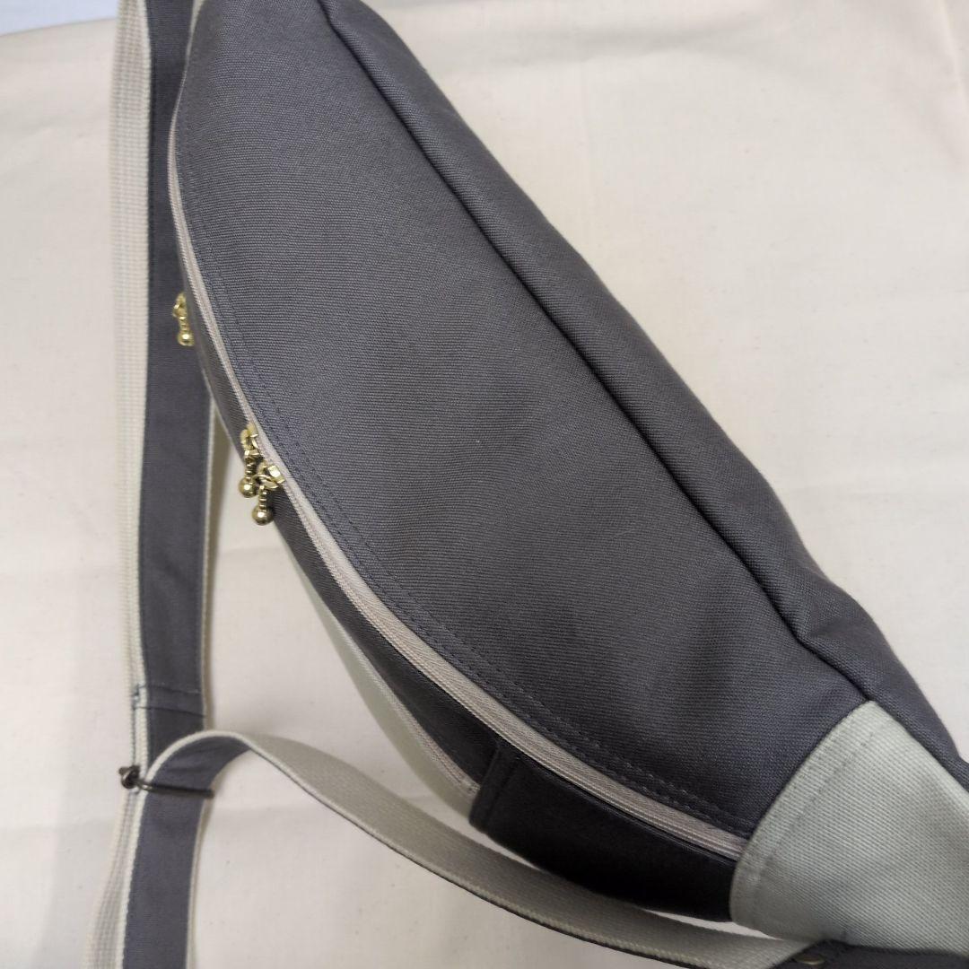 ハンドメイド バッグ 帆布 ボディバッグ ショルダーバッグ