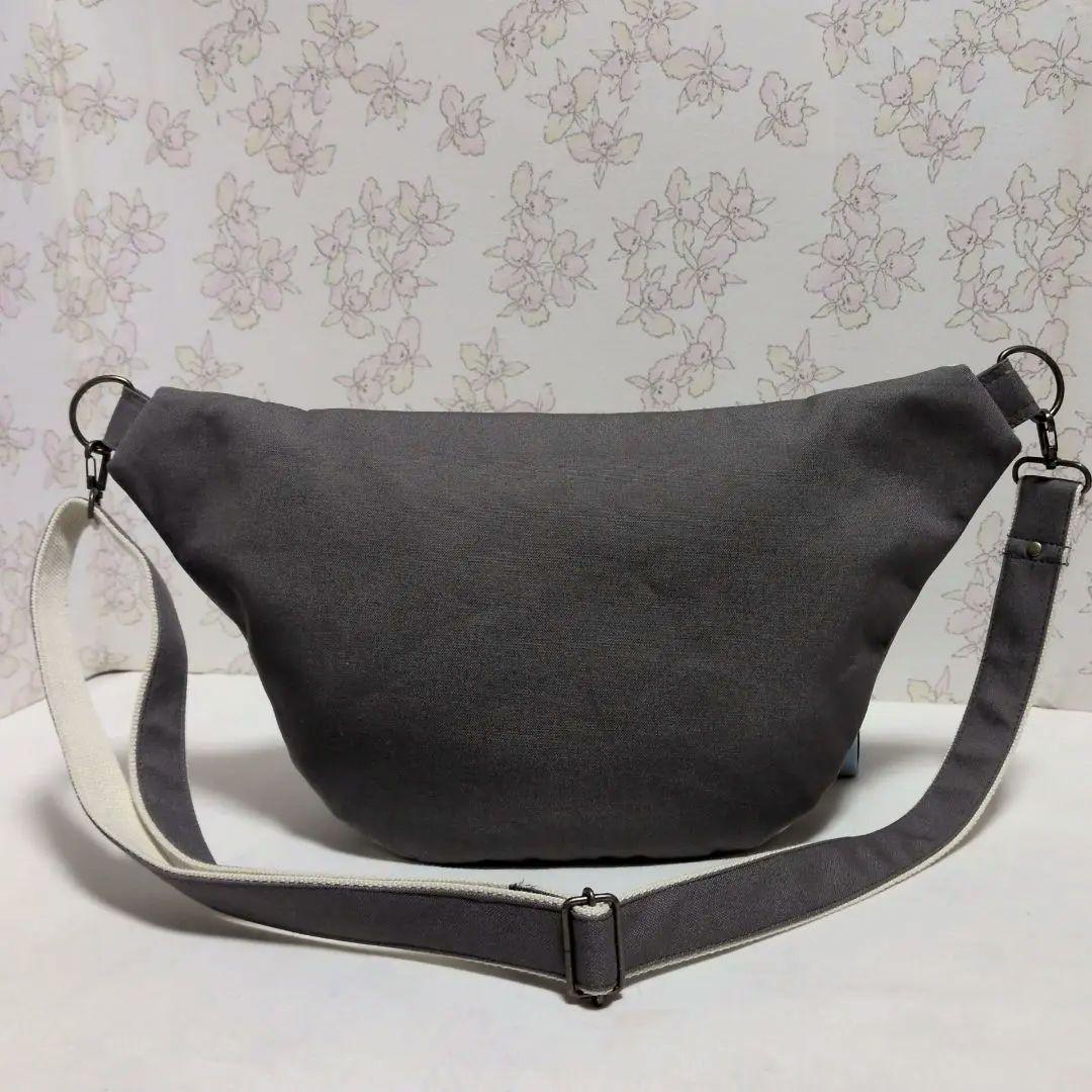 ハンドメイド バッグ 帆布 ボディバッグ ショルダーバッグ