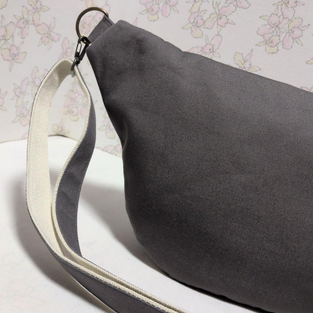 ハンドメイド バッグ 帆布 ボディバッグ ショルダーバッグ