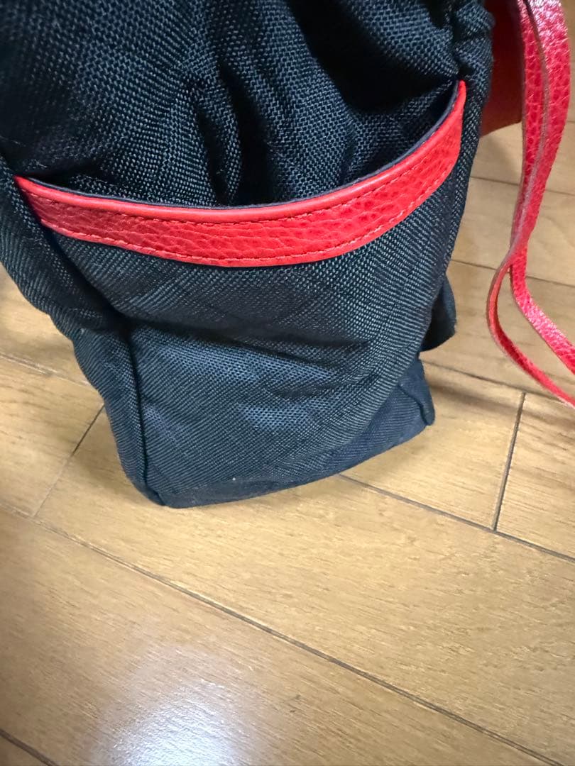 MZ. Wallace エムジーウォレス　キルティング黒赤 トート