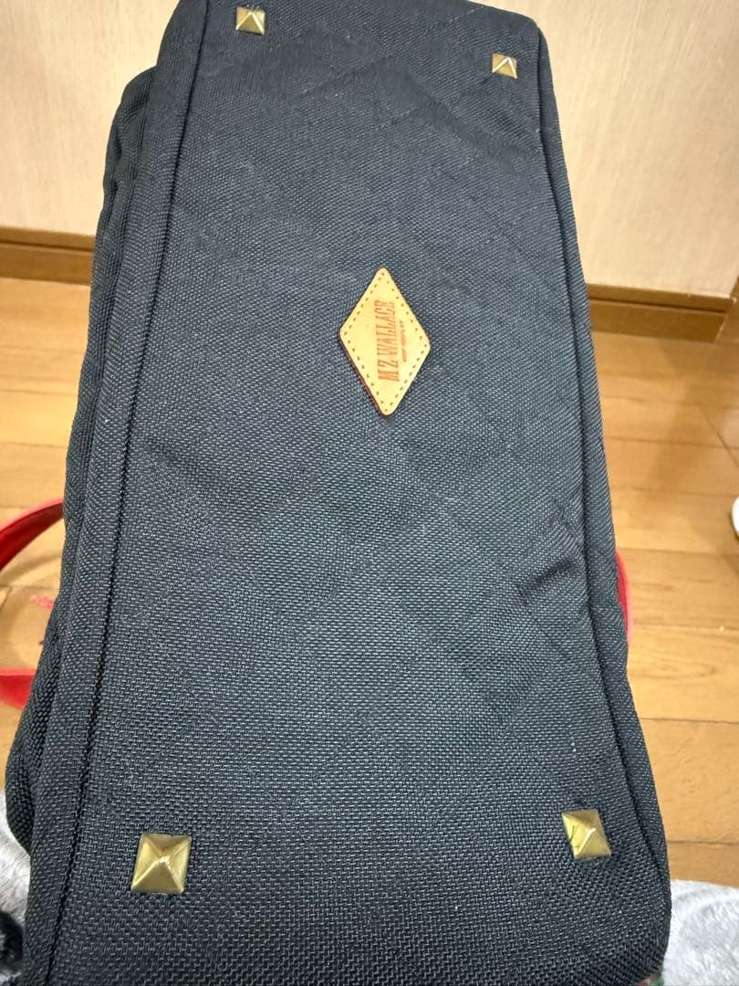 MZ. Wallace エムジーウォレス　キルティング黒赤 トート