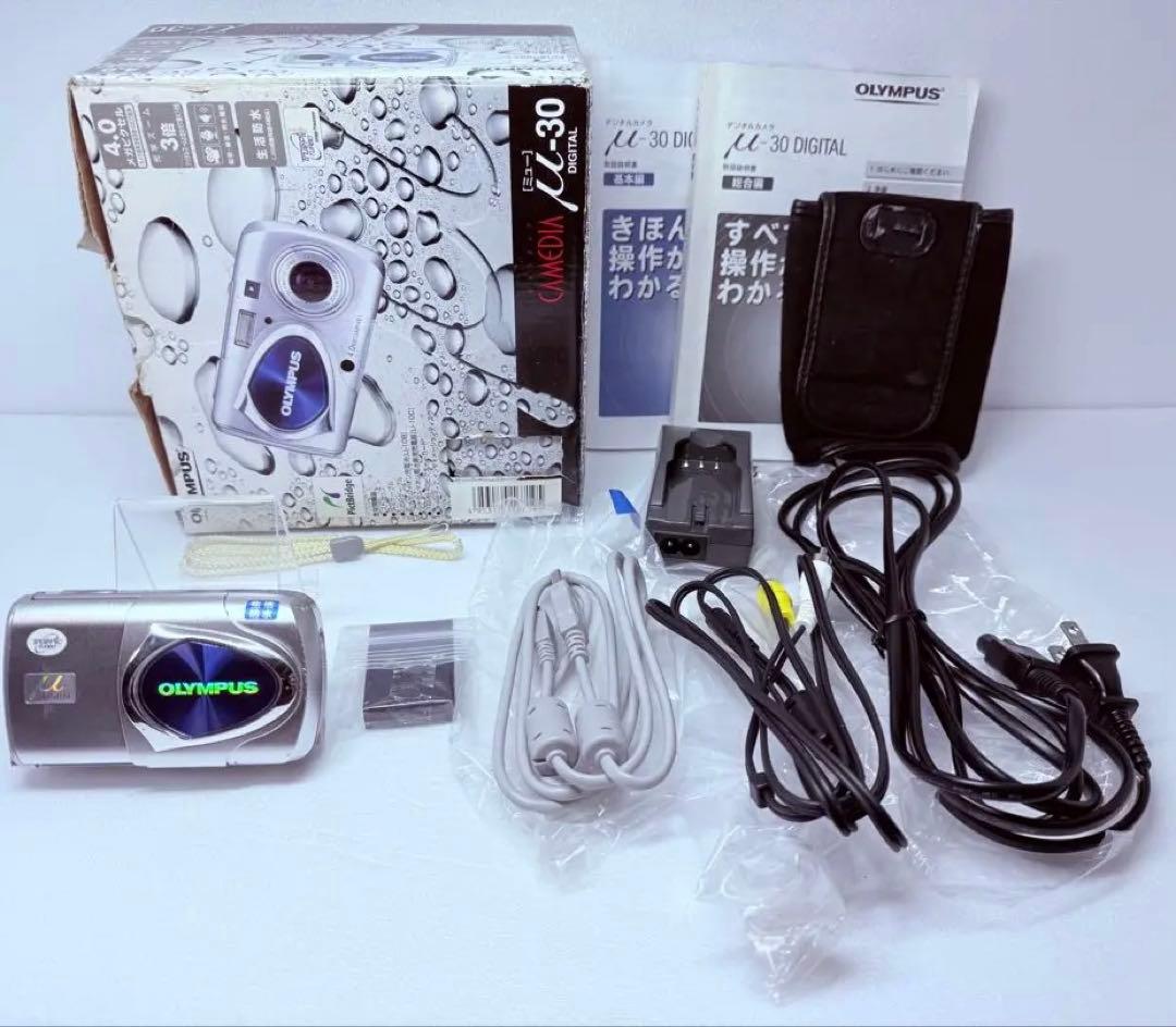 OLYMPUS μ-30 DIGITAL 動作確認済 付属品多数