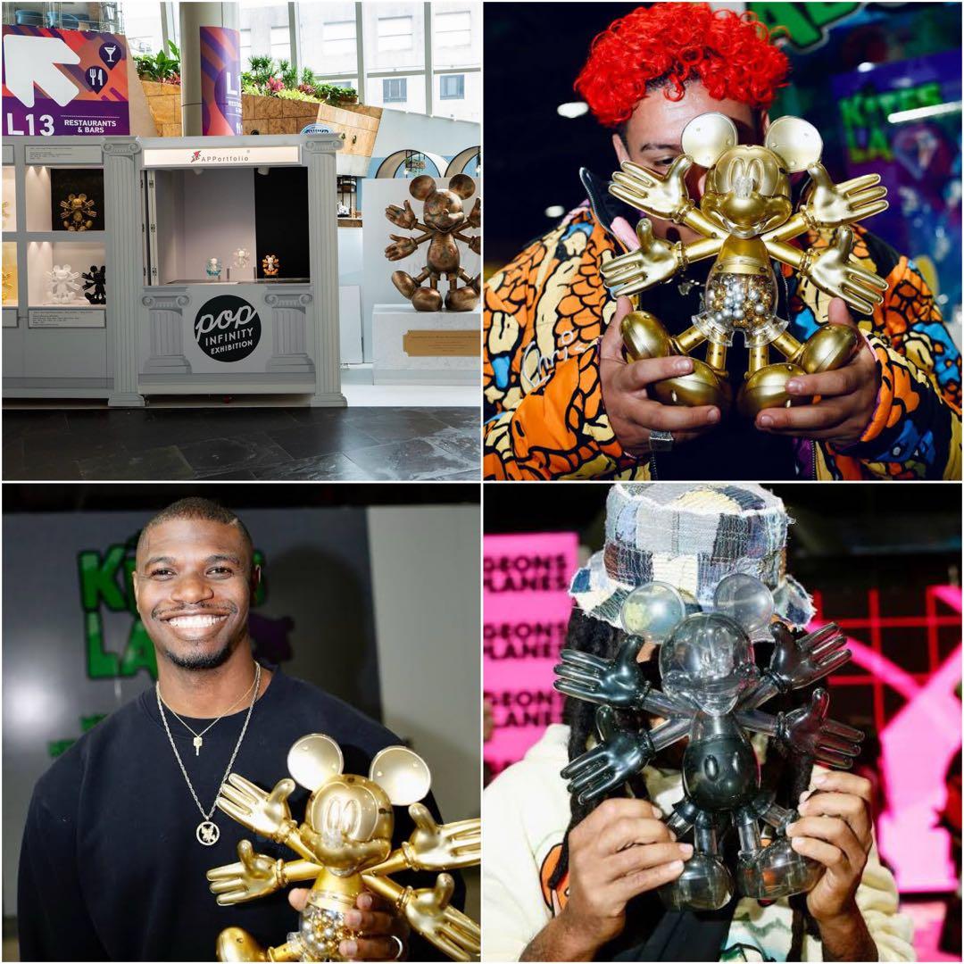 【超希少品】Disney  Angel ミッキー ゴールド フィギュア