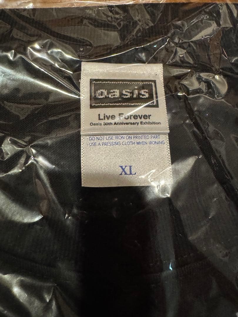 オアシス Photo TEE XL oasis 30周年 特別展 グッズ