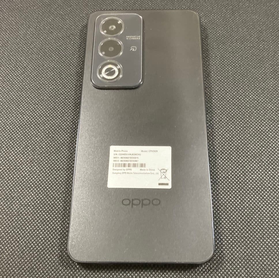 OPPO A3 5G　スマートフォン（ブラック）