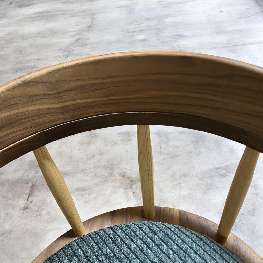 【美品】ナガノインテリア　チェア　回転