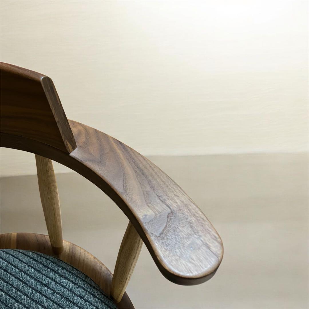 【美品】ナガノインテリア　チェア　回転