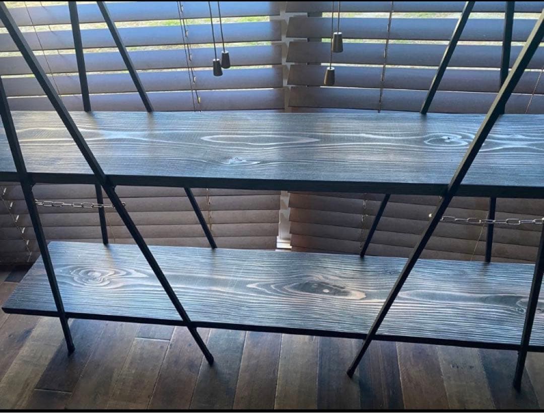 アイアン3段シェルフ 植物棚 男前インテリア