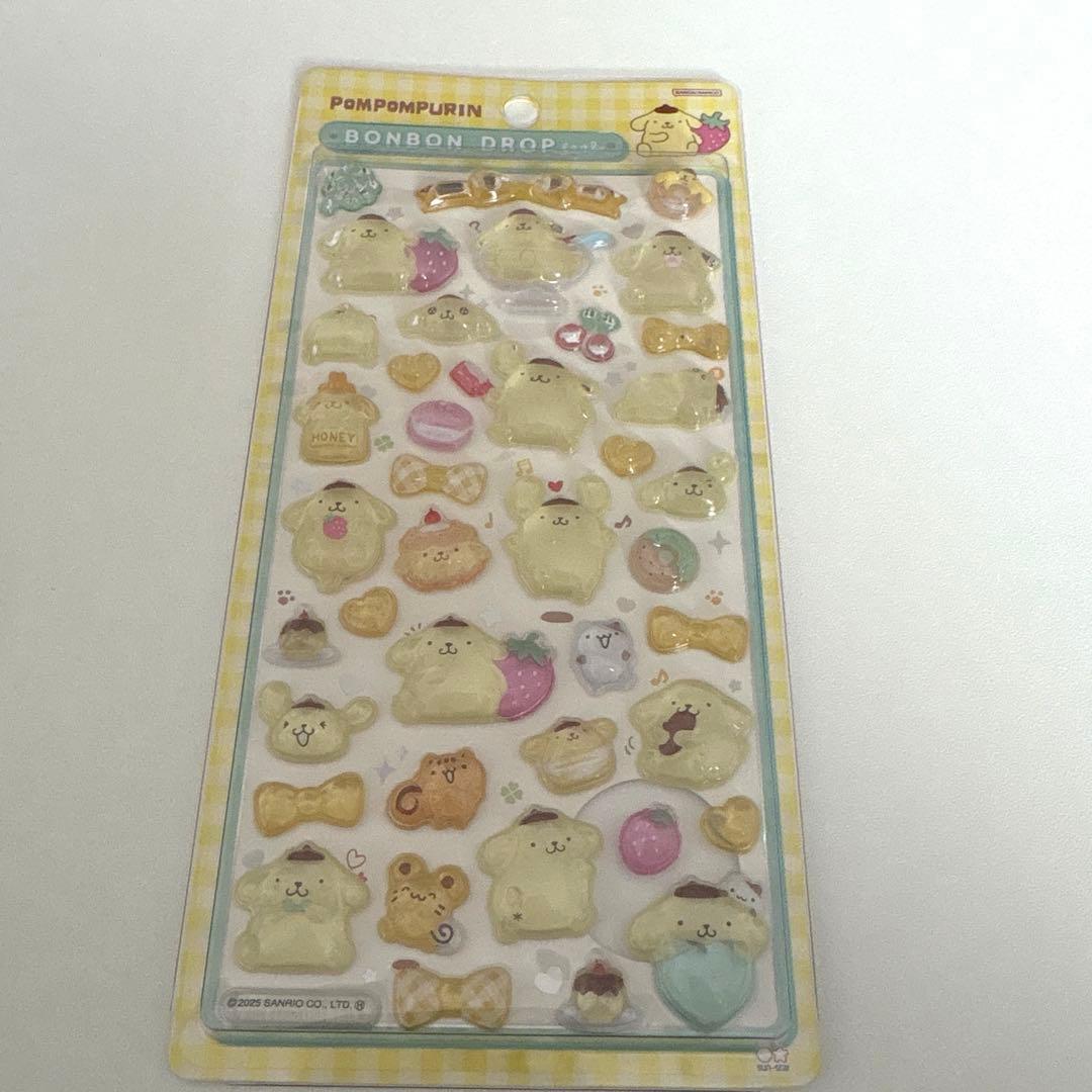 ま*た様 【正規品】ボンボンドロップシール サンリオ 5種セット