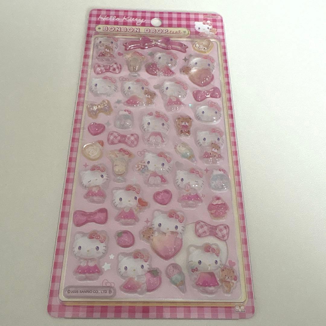 ま*た様 【正規品】ボンボンドロップシール サンリオ 5種セット