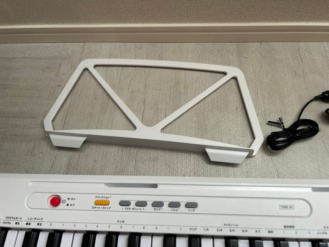 TORTE 電子キーボード 61鍵盤 TSDK-61 300ボイス