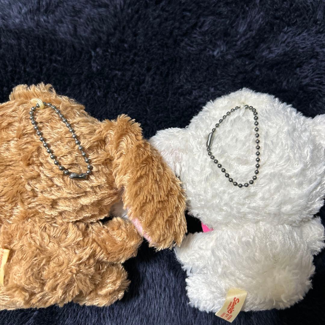 シュガーバニーズ サンリオ しろうさ＆くろうさ ペアぬいぐるみ 2007年