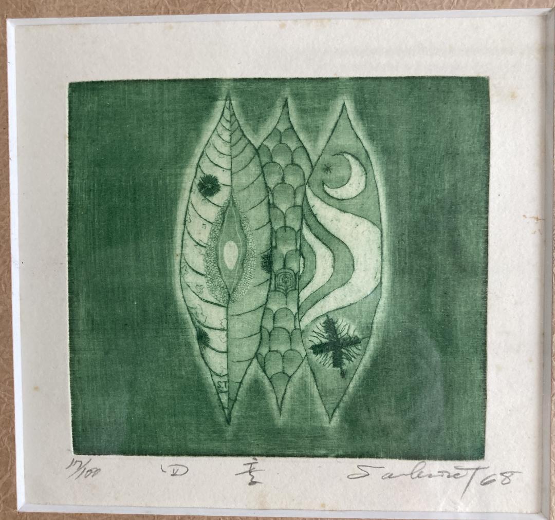 高橋三郎作銅版画「四季？」　値下げ❣️