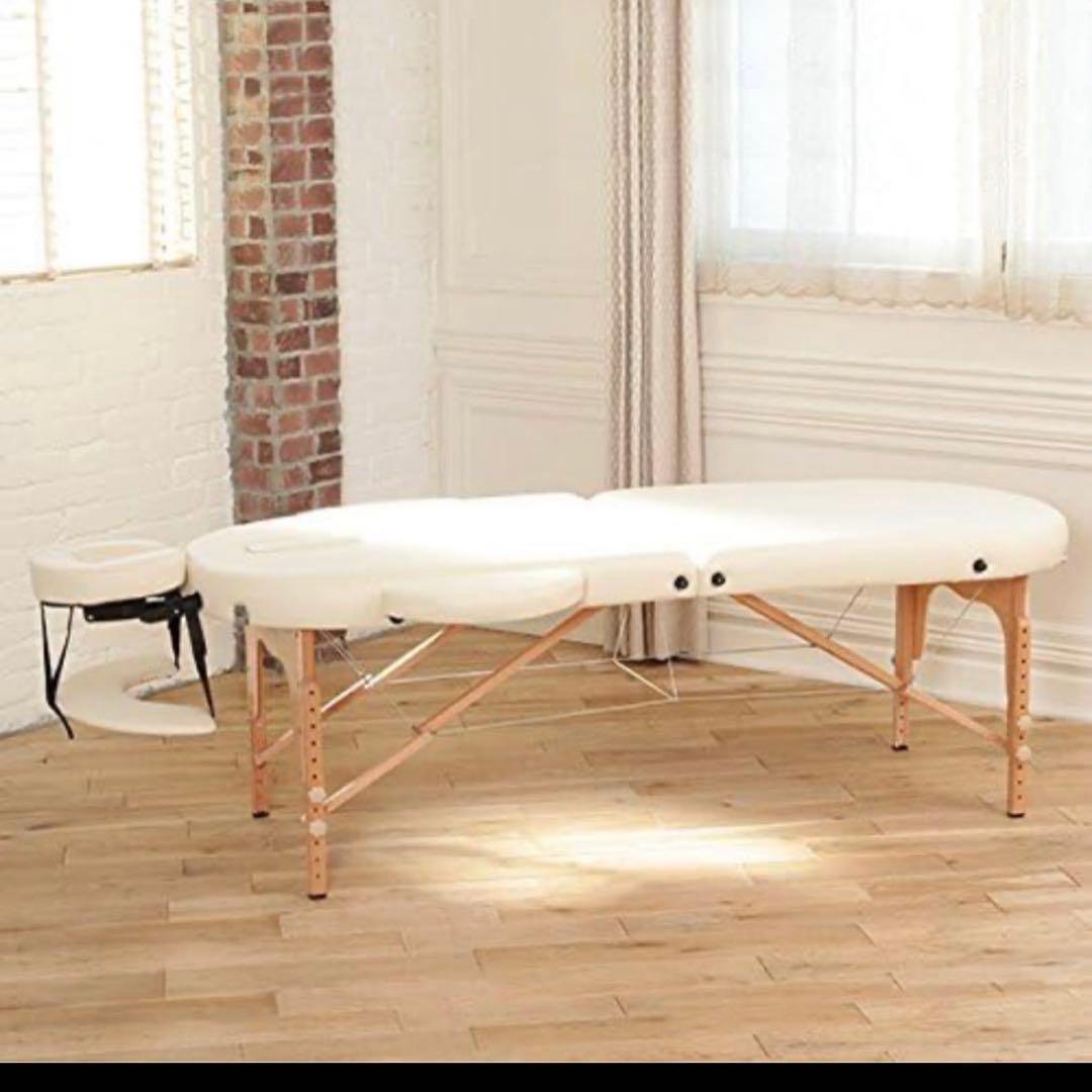 【新品・未使用】セブンビューティー折りたたみ ベッドUU-006アイボリー