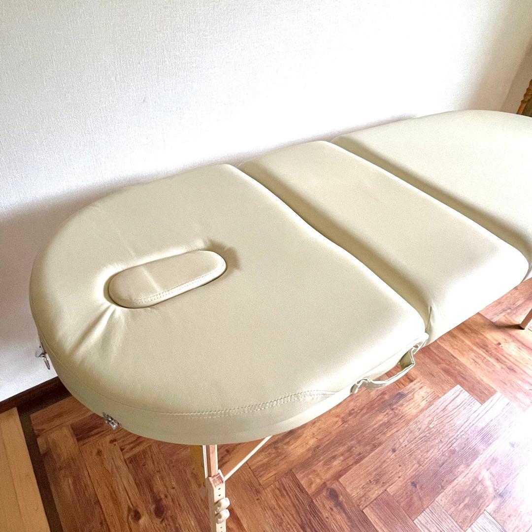 【新品・未使用】セブンビューティー折りたたみ ベッドUU-006アイボリー