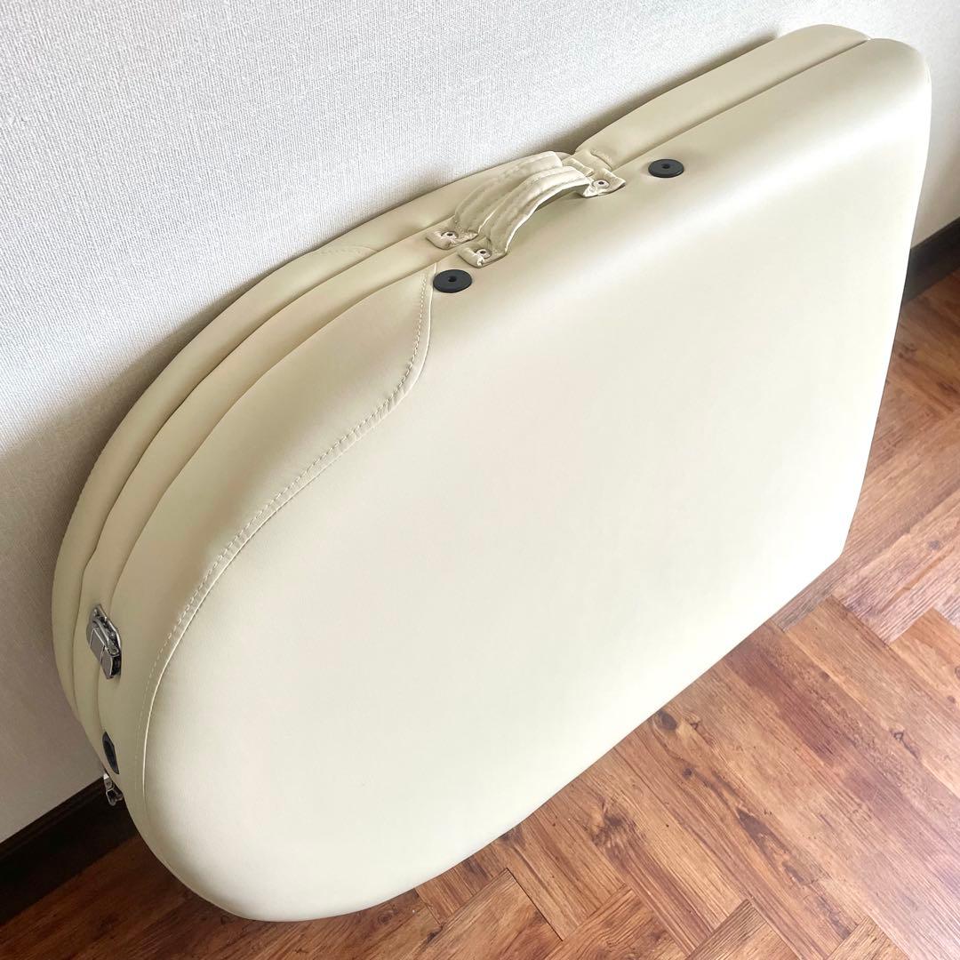 【新品・未使用】セブンビューティー折りたたみ ベッドUU-006アイボリー