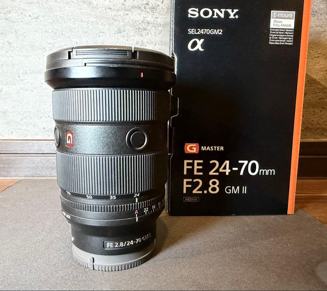 サクサク派様【美品付属完備】SONY FE 24-70mm F2.8 GM II