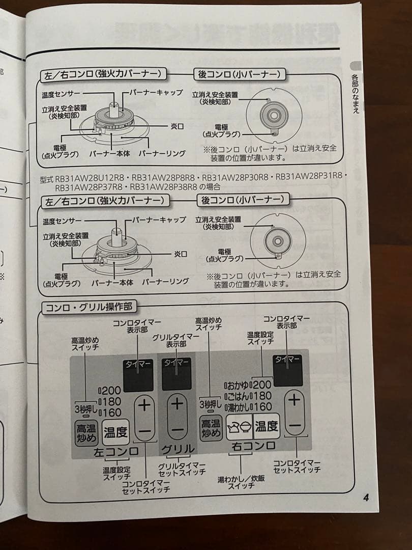 リンナイ　ビルトインガスコンロ