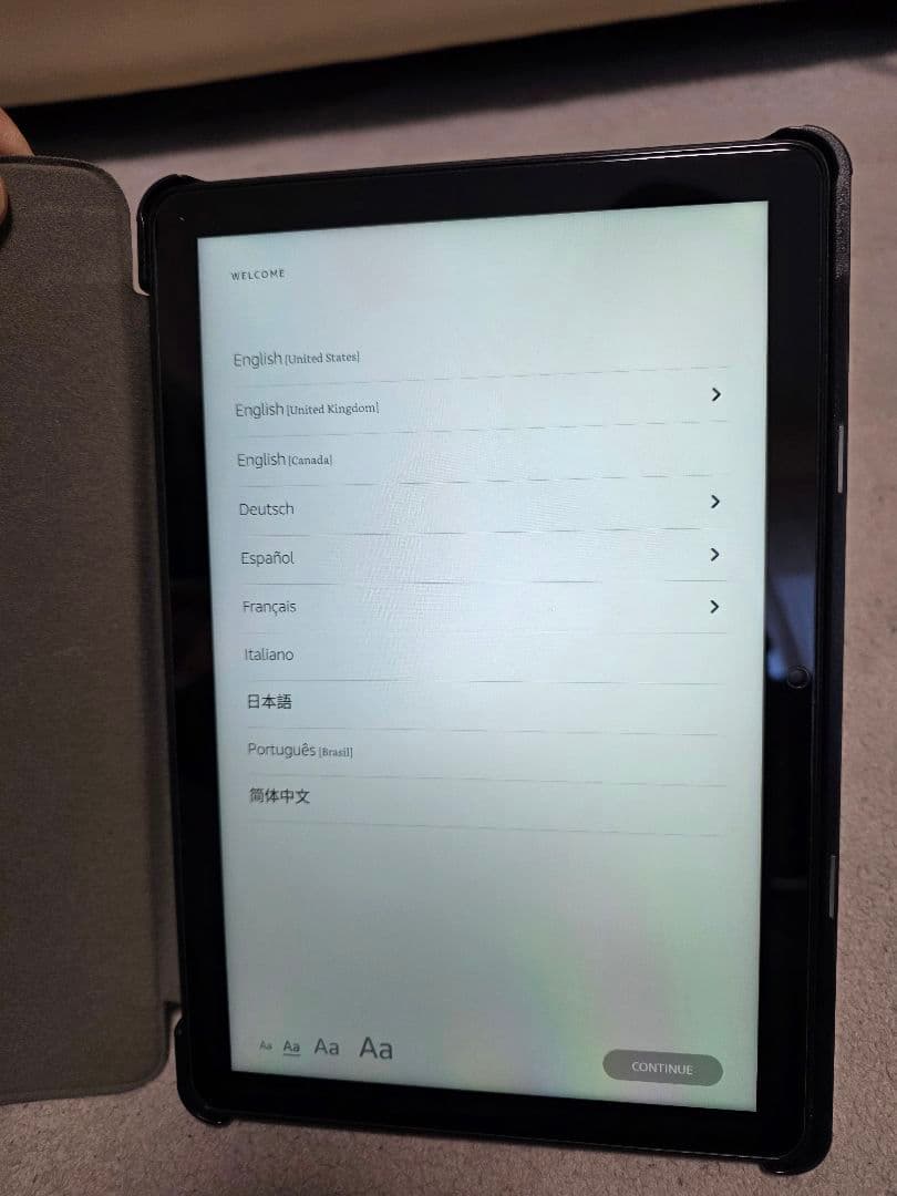 延長保証付！　Fire HD 10 第13世代 ケース・フィルム有り