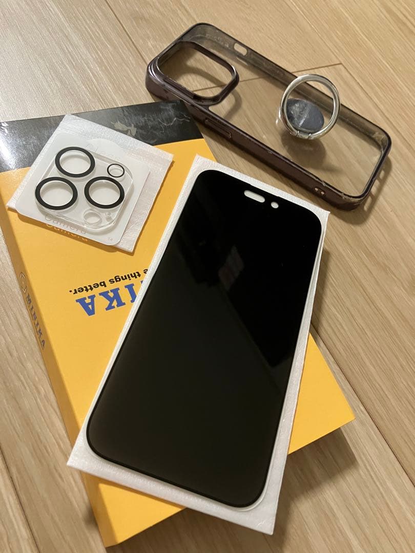 【美品】iPhone14Pro 128GB ディープパープル SIMフリー