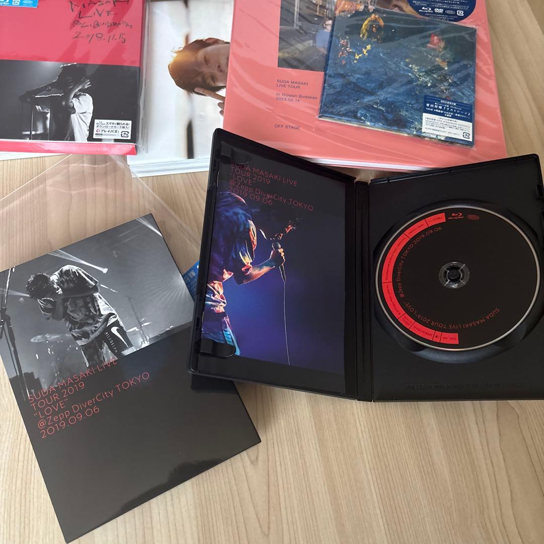 菅田将暉　LIVE DVD Blu-ray 着服史　DVD付本　まとめ売り